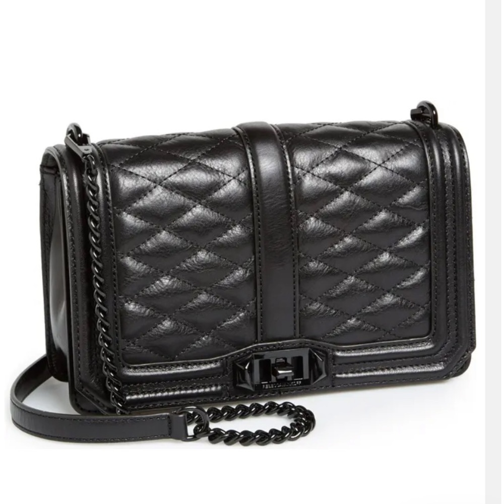 Rebecca Minkoff Love Quilted Leather Crossbody Bag